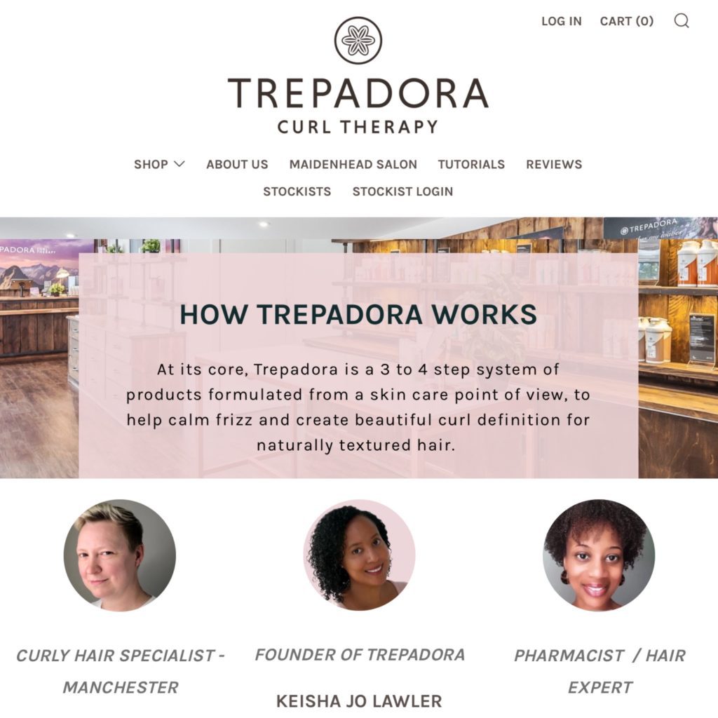 Bold Kulture Beauty business spotlight. The online retailer for Trepadora Curly Therapy  