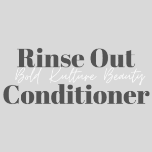 Rinse Out Conditioner