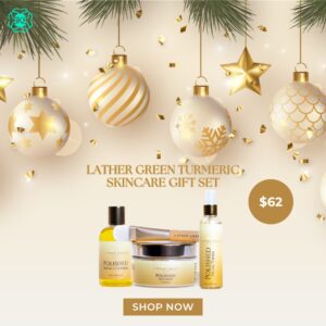 Lather Green Turmeric Skincare Gift Set