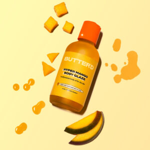 Hyper mango body glaze