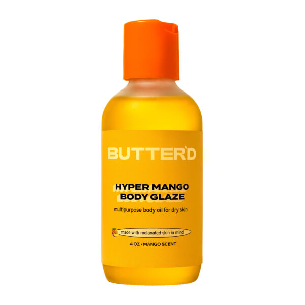 Butter'd Bodycare Hyper Mango Body Glaze 4 oz - Image 2