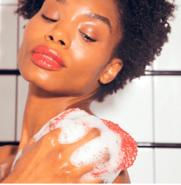 LUVSCRUB  Mesh Body Exfoliator Naked Sunset - Image 5