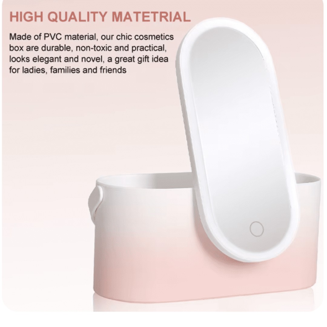 Beauty Case & LED Mirror - Image 2