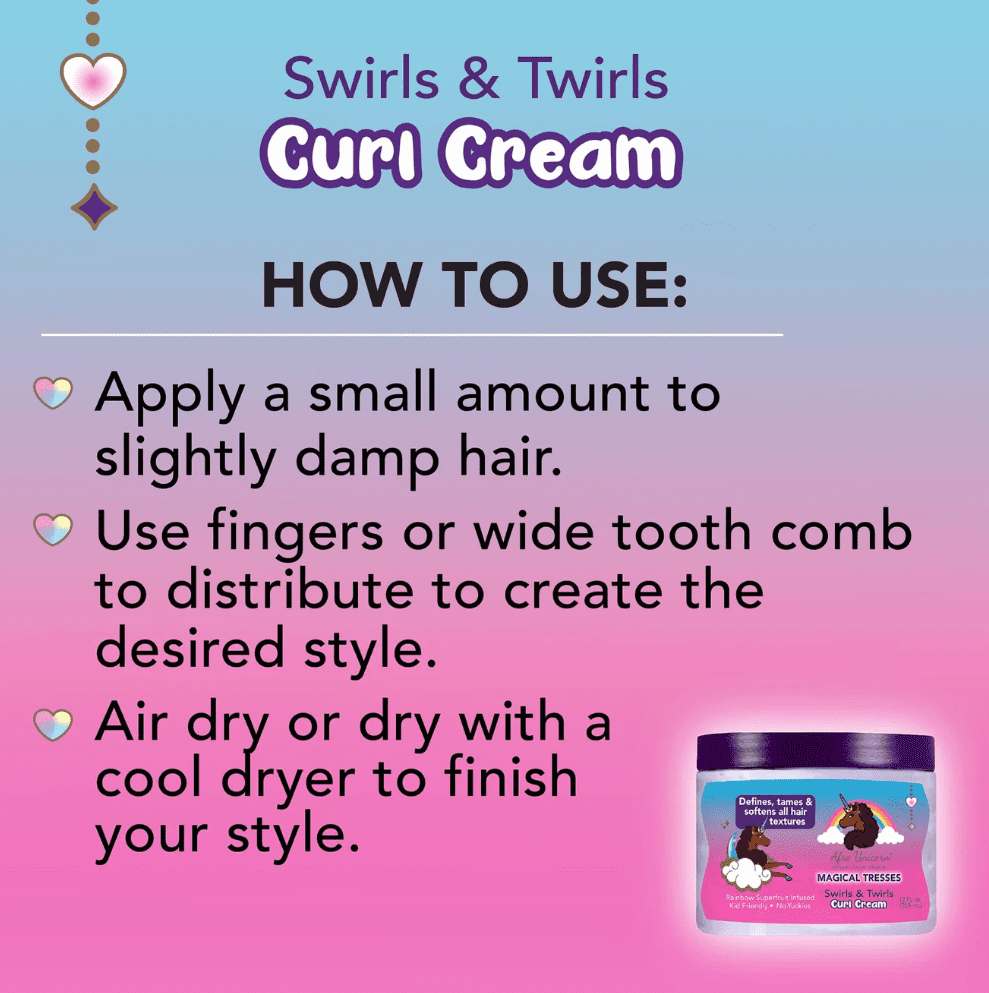 Afro Unicorn Swirls & Twirls Curl Cream - Image 4