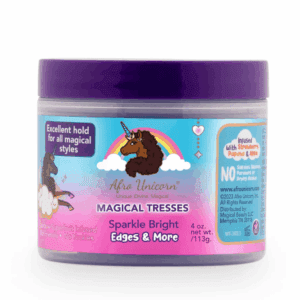 Afro Unicorn Sparkle Bright Edges & More